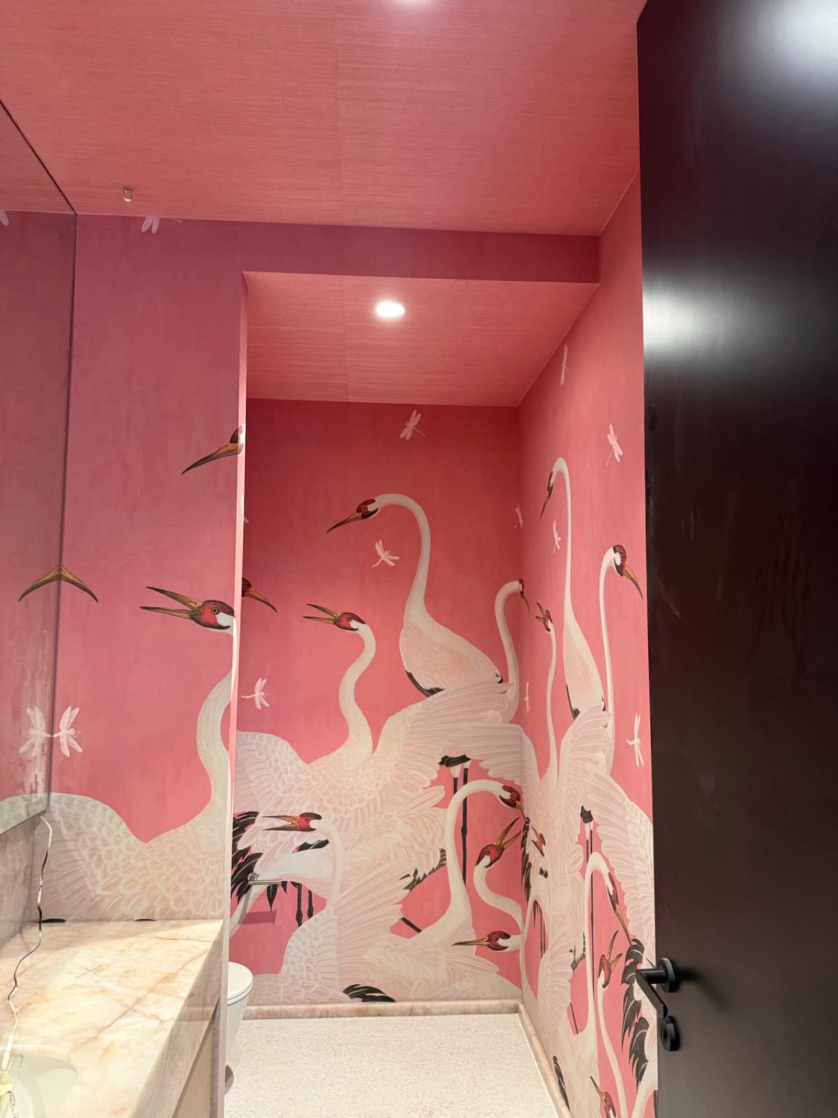 Gucci Heron Powder Room